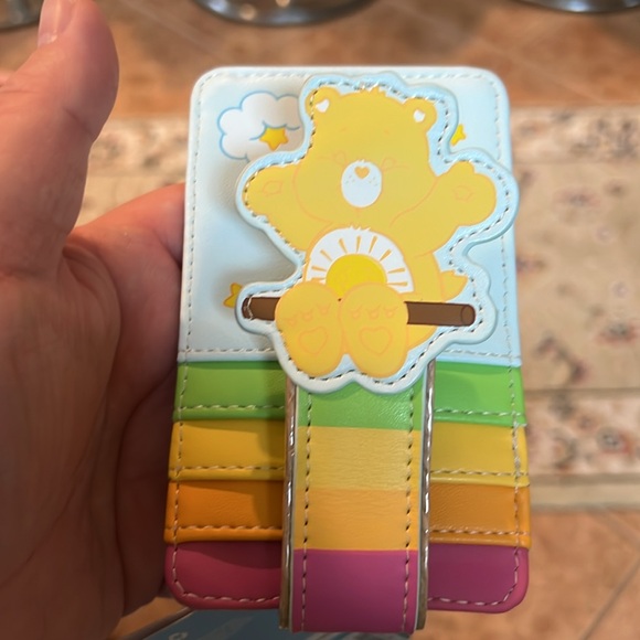 Loungefly Care Bears Card Holder NWT - Picture 2 of 6